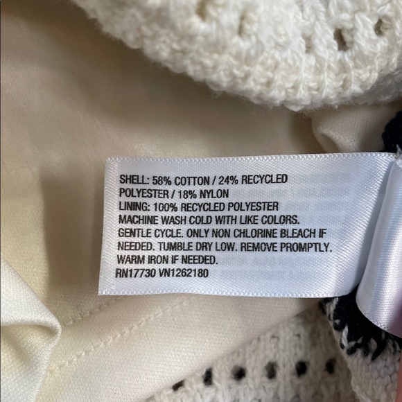 🆕 Universal Thread Openwork Crochet Bohemian Midi Sweater Dress Size M | NWT - Picture 8 of 8